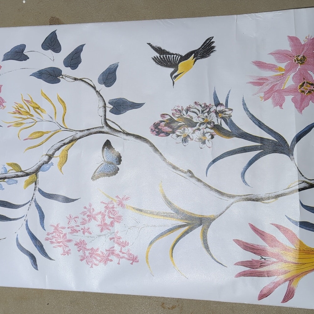 Bird/butterfly Removable, waterproof wallpaper